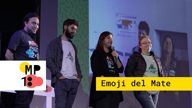 El emoji del mate — Media Party 2018