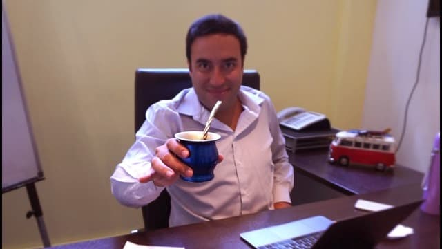 La pata mendocina del emoticón del mate